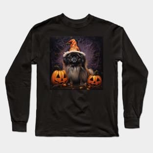 Pekingese Halloween Long Sleeve T-Shirt